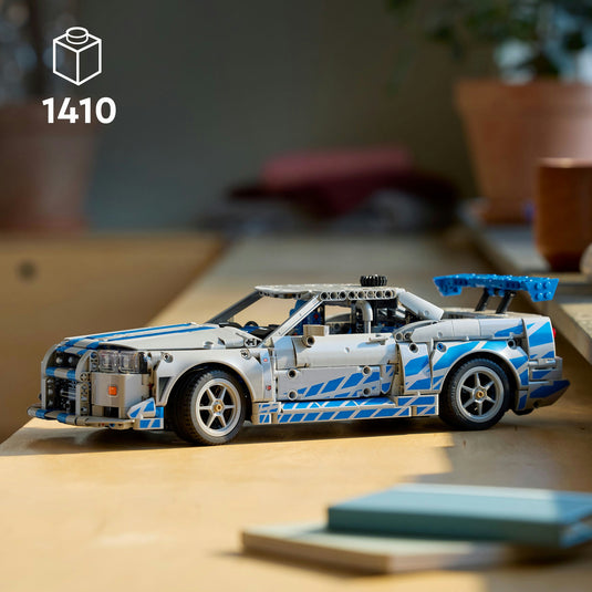 Lego technic 42210 2 fast 2 furious nissan skyline gt-r (r34) auto