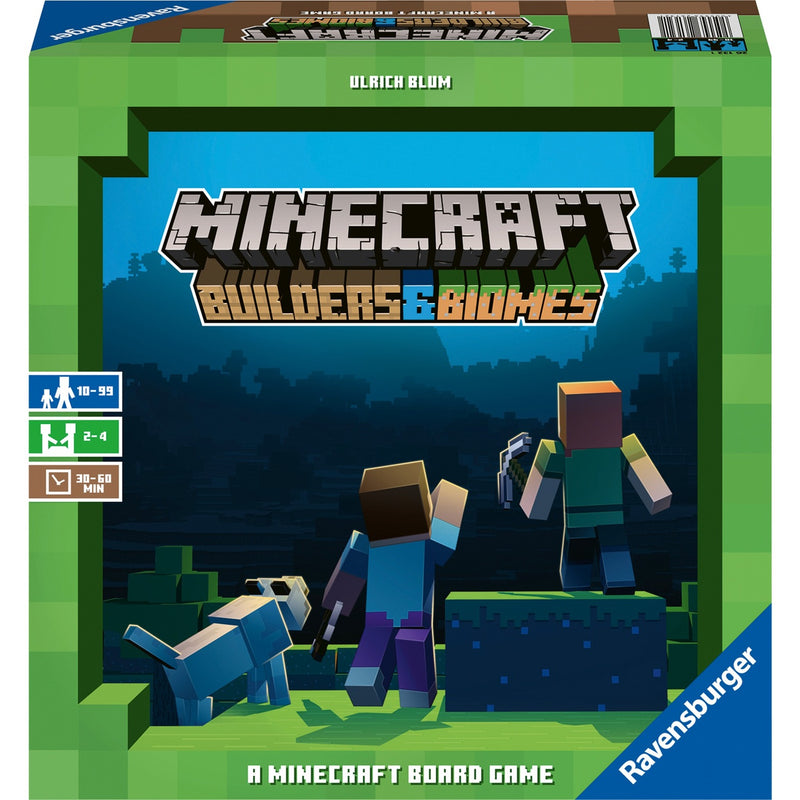 Load image into Gallery viewer, Ravensburger minecraft builders biomes bordspel (meertalig, 2 - 4 spelers, 30 - 60 minuten, vanaf 10 jaar)
