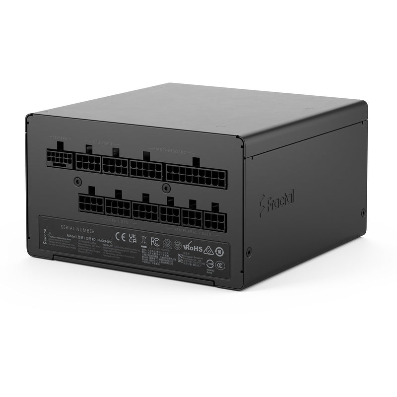 Afbeelding laden in galerijviewer, Fractal design ion gold 3 modulaire 850 watt voeding (zwart, 1x 12v-2x6, 3x pcie)
