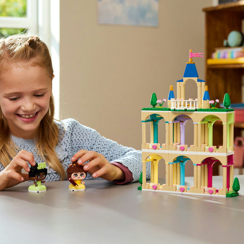 Load image into Gallery viewer, Lego disney princess 43291 mini belle en tiana met kasteel
