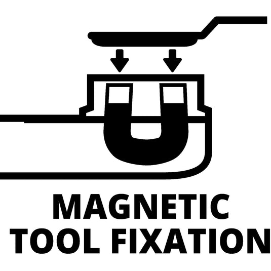 Einhell te-mg 350 eq multitool multifunctioneel gereedschap (rood zwart, incl. koffer, invalzaagblad en schuurpapier)