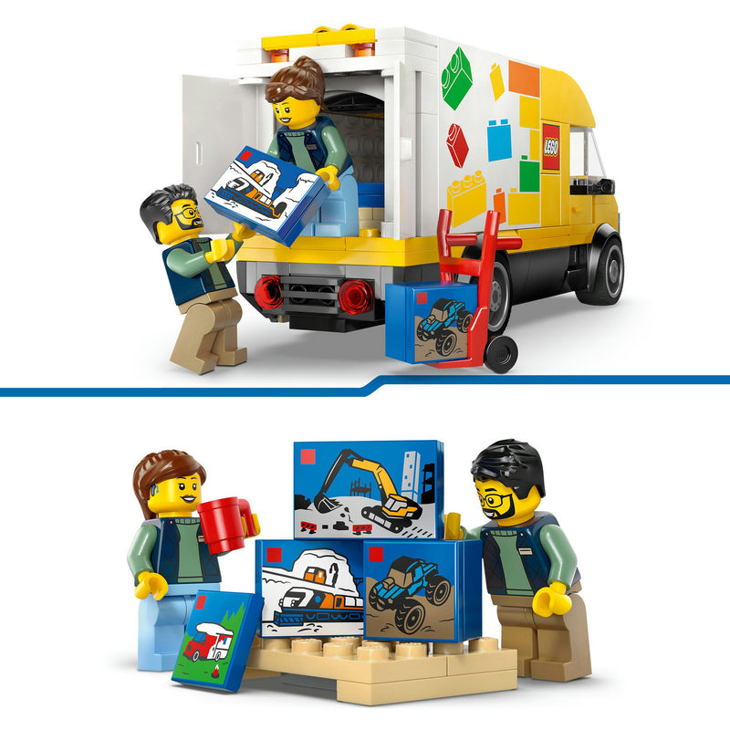 Load image into Gallery viewer, Lego city 60500 de bestelwagen
