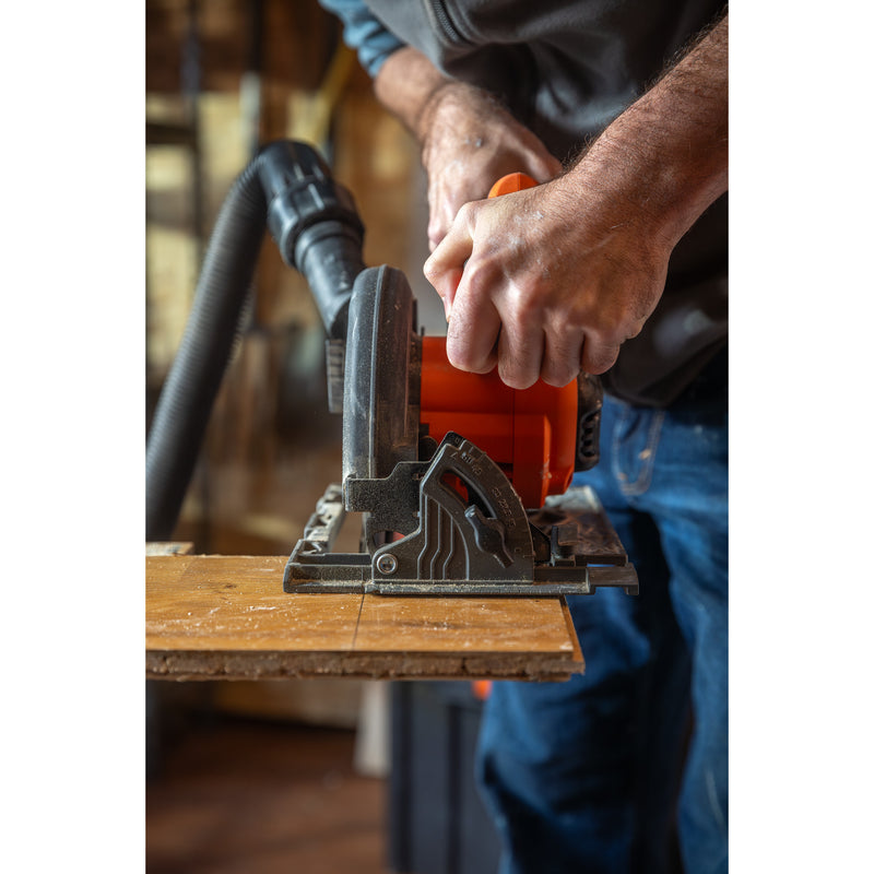 Load image into Gallery viewer, Black+decker 18v brushless cirkelzaag 165mm handcirkelzaag (zwart oranje, accu en oplader niet inbegrepen)
