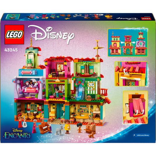 Lego disney princess - het magische huis van de familie madrigal constructiespeelgoed (43245)