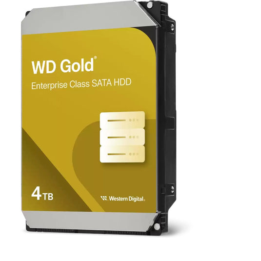 Wd gold enterprise class 4 tb harde schijf (4004fryz, sata 600, 24 7)