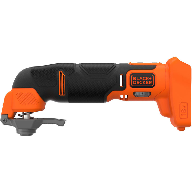 Load image into Gallery viewer, Black+decker 18v schroefklopboormachine + 18v oscillerende multitool bundel (zwart oranje)
