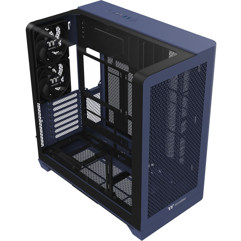 Load image into Gallery viewer, Thermaltake view 390 air future dusk midi tower behuizing (paars | 2x usb-a | 1x usb-c | tempered glass)
