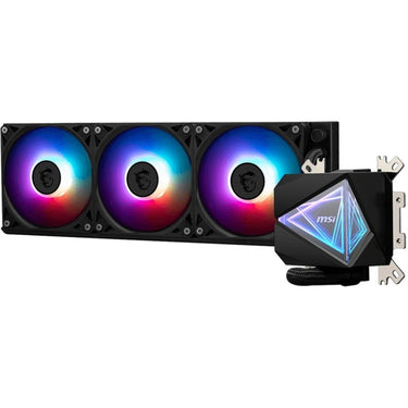 Msi mag coreliquid i360 waterkoeling (zwart, 4-pin pwm fan-connector)