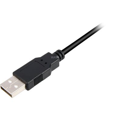 Sharkoon usb-a 2.0 > micro usb-b kabel (zwart, 2 meter)