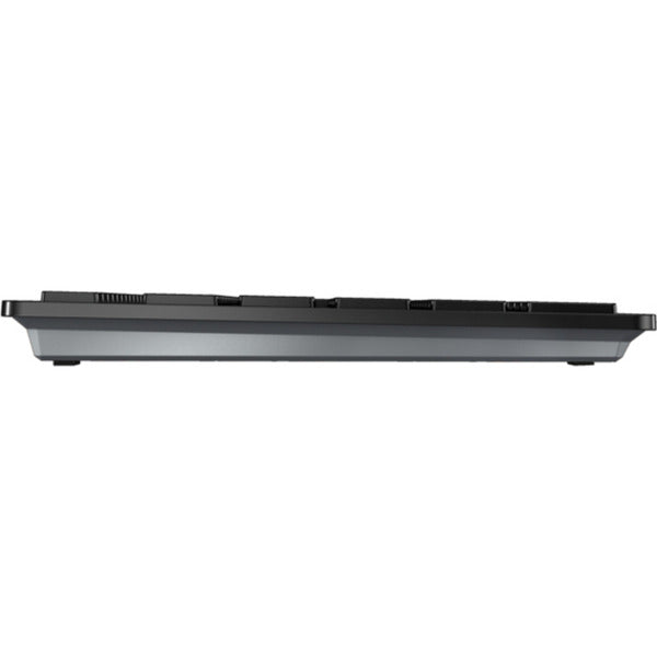 Load image into Gallery viewer, Cherry dw 9500 slim, desktopset (zwart zilver, eu lay-out (qwerty), scissor switches, 3.000 dpi, 2.4 ghz bluetooth 4.2)
