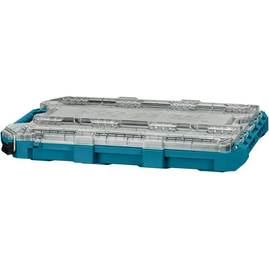 Makita maktrak organizer plat p-91051 gereedschapsbox (blauw zwart)
