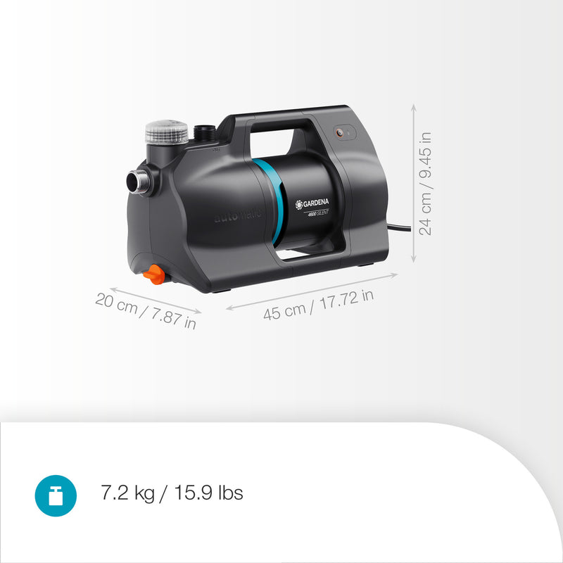 Load image into Gallery viewer, Gardena hydrofoorpomp 4600 silent (grijs, 600 watt)
