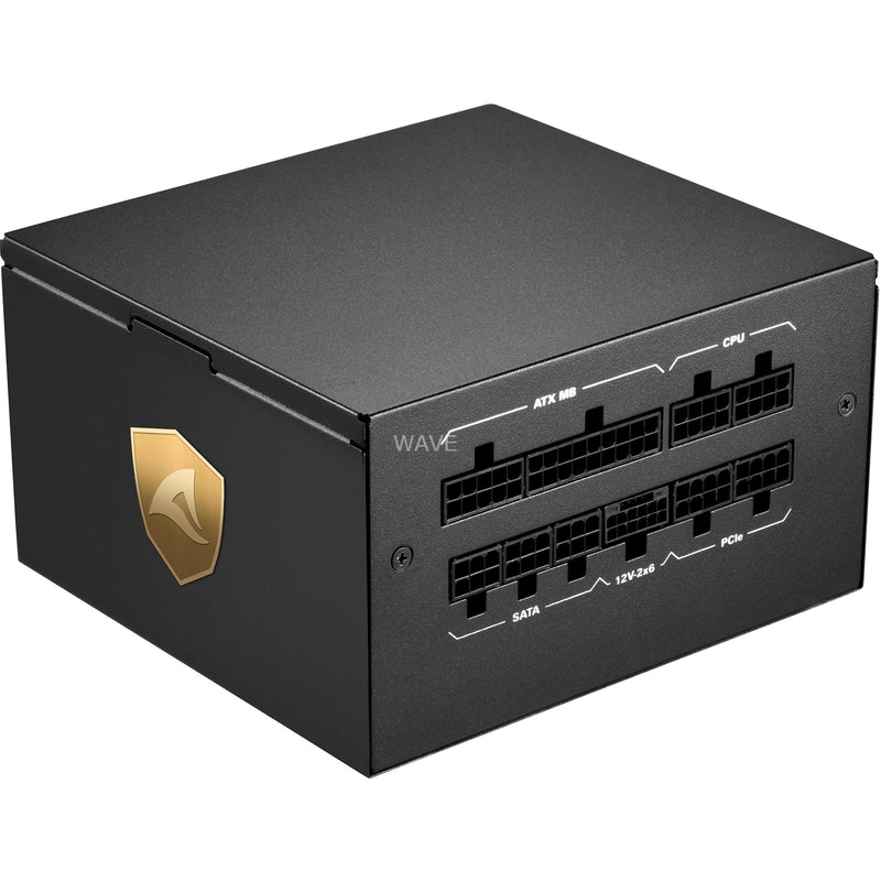 Load image into Gallery viewer, Sharkoon rebel p20 modulaire 1000 watt voeding (zwart, 1x 12vhpwr, 4x pcie)
