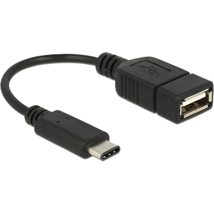 Load image into Gallery viewer, Delock usb-c 2.0 > usb-a adapter (zwart, 0,15 meter)
