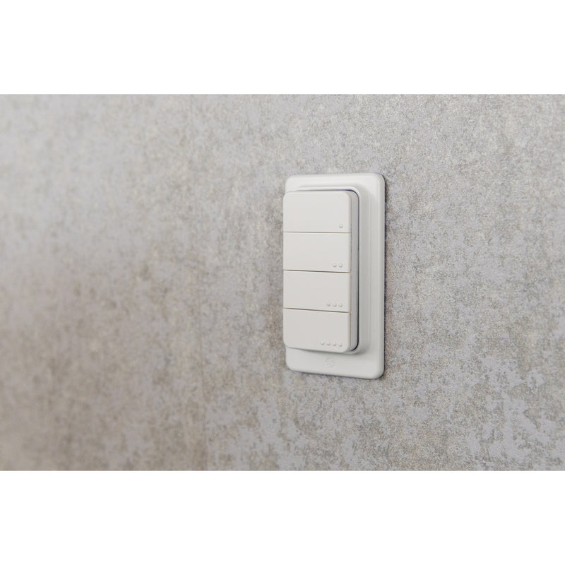 Load image into Gallery viewer, Shelly blu rc button 4 zb afstandsbediening (wit, bluetooth 5 (le), zigbee)
