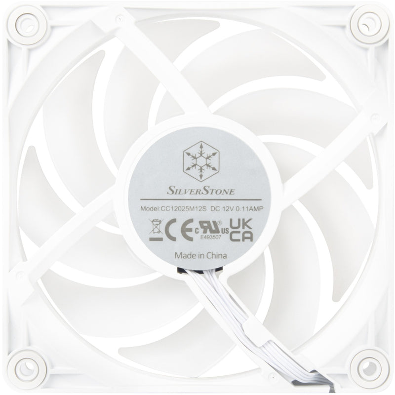 Load image into Gallery viewer, Silverstone vista 120 argb case fan (wit, 120 x 120 x 25 mm, pwm)
