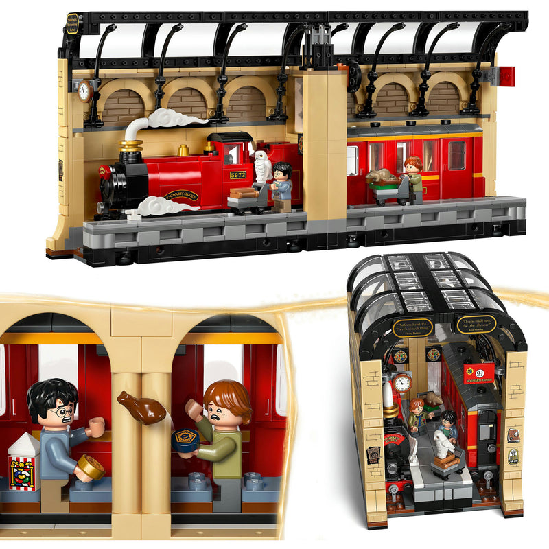 Load image into Gallery viewer, Lego harry potter boekensteun: de zweinstein express bouwpakket - 76450
