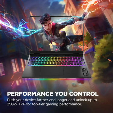 Hp omen max 16-ah0370nd 16 gaming laptop (zwart | core ultra 7 255hx | rtx 5070 ti | 32 gb | 2 tb ssd)