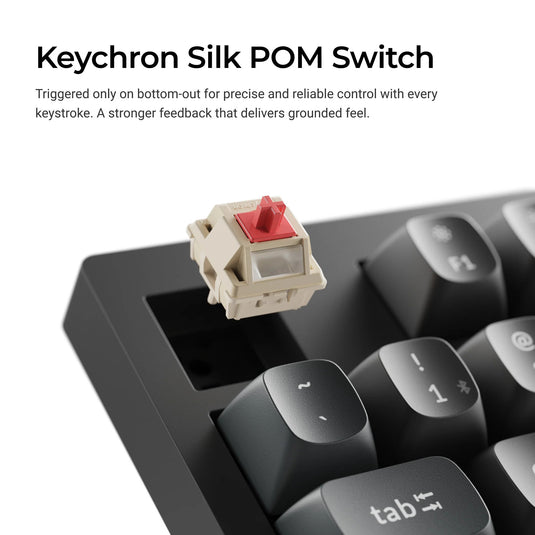 Keychron v5 ultra 8k wireless custom mechanical keyboard (zwart, us lay-out (qwerty), silk pom brown, 96%, rgb, hot swap, 2.4 ghz | bluetooth 5.3 | usb-c)