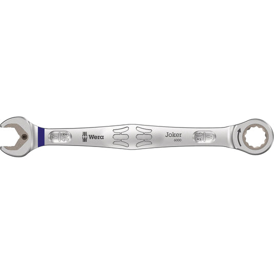 Wera 9632 magneetstrip 6000 joker imperial 1 steek-ringratelsleutelset moersleutel (inch, 8‑delig)
