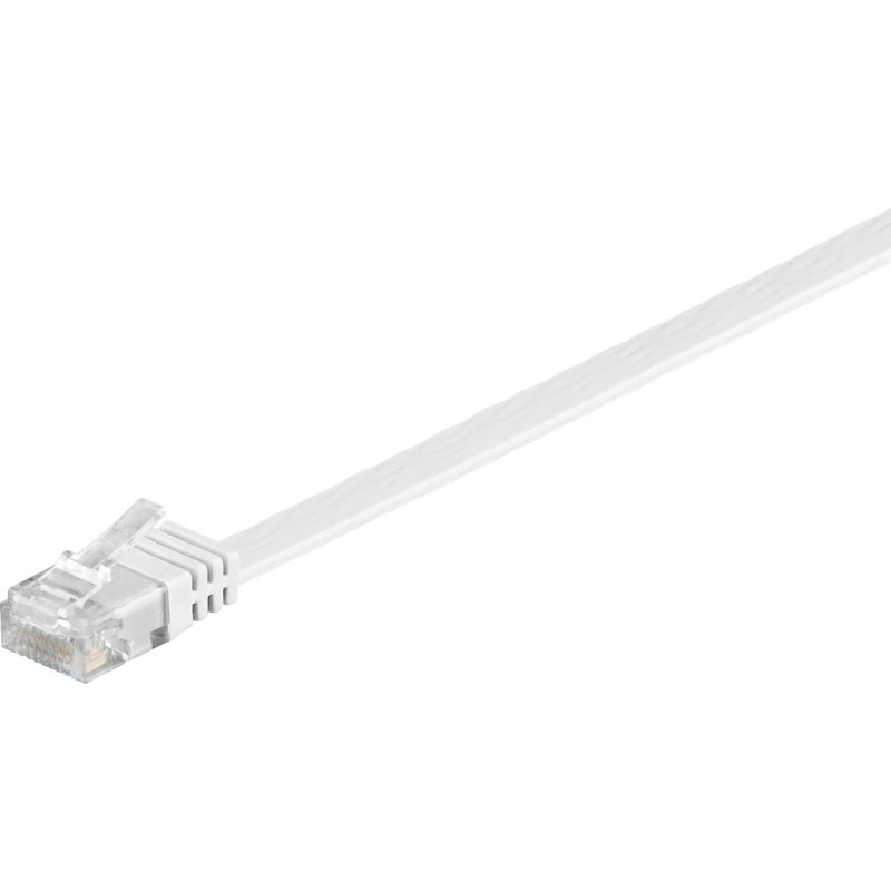 Load image into Gallery viewer, Goobay netwerkkabel rj-45 u utp met cat.5e (wit, 20 meter, platte kabel)
