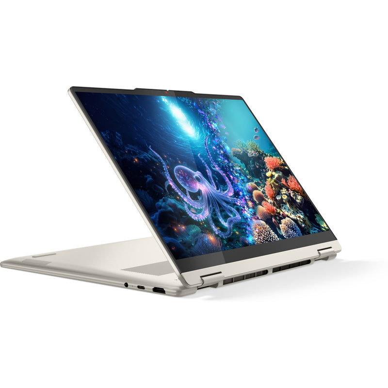 Load image into Gallery viewer, Lenovo yoga 7 2-in-1 14akp10 (83jr00atmh) 14 copilot+ laptop (aluminium | ryzen ai 7 350 | radeon 860m graphics | 16 gb | 512 gb ssd | touch)

