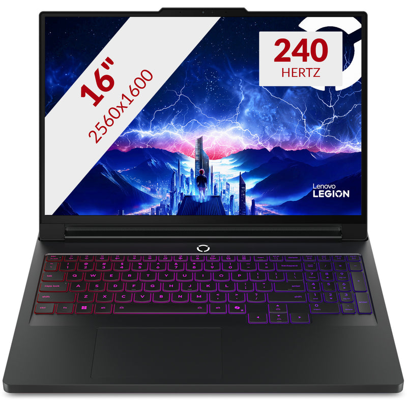 Load image into Gallery viewer, Lenovo legion pro 7 16iax10h (83f5003qmh) 16 copilot+ gaming laptop (zwart | core ultra 9 275hx | rtx 5080 | 32 gb | 1 tb ssd)
