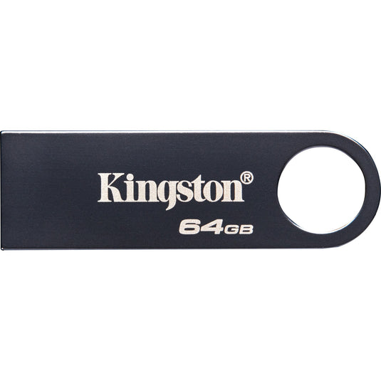 Kingston datatraveler se9 g3 64 gb usb-stick (donkergrijs, ke-u2x64-1ac, usb-a 3.2 (5 gbit s))