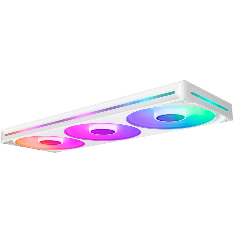 Load image into Gallery viewer, Nzxt f420 rgb core case fans (wit, 3 stuks, 420 x 140 x 26 mm)
