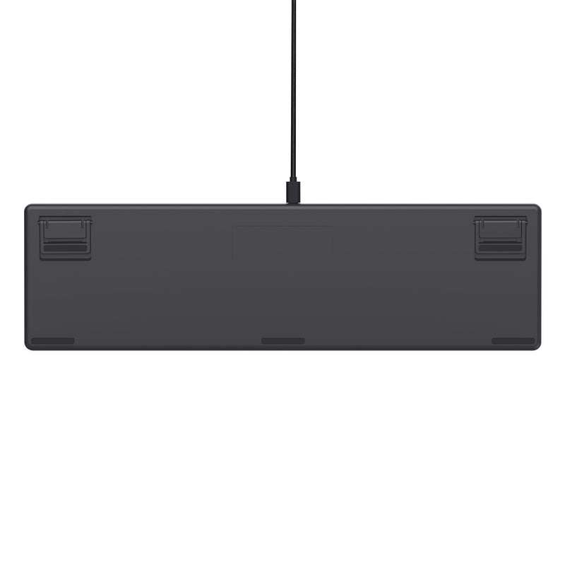 Load image into Gallery viewer, Trust gxt 871 zora mechanisch gaming toetsenbord (zwart, us lay-out (qwerty), huano red, 100%, rgb)
