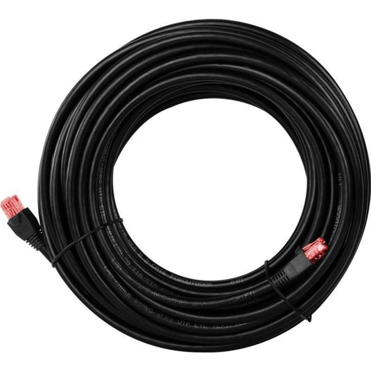 Goobay netwerkkabel cat.6 u utp, outdoor (zwart, 15 meter)