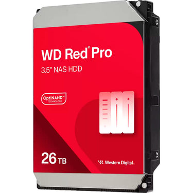 Wd red pro 26 tb harde schijf (260kfgx, sata 600)