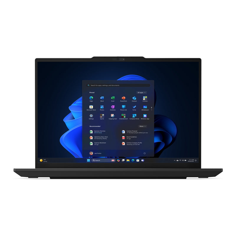 Load image into Gallery viewer, Lenovo thinkpad e14 gen 7 amd (21t0006qmh) 14 laptop (zwart | ryzen 7 250 | radeon 780m | 16 gb | 512 gb ssd)
