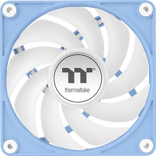 Thermaltake ct120 ex argb sync pc cooling fan hydrangea blue (3-fan pack) case fans (lichtblauw, 3 stuks, 120 x 120 x 25 mm, pwm)