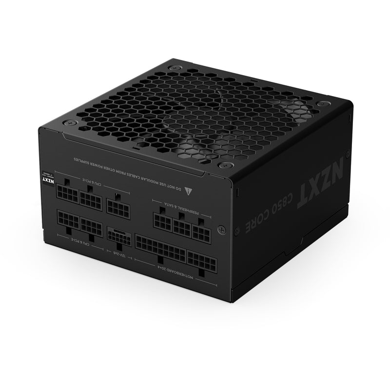 Load image into Gallery viewer, Nzxt c850 gold core modulaire 850 watt voeding (zwart, 1x 12v-2x6, 3x pcie)
