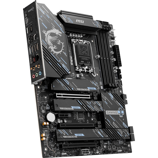 Msi z890 gaming plus wifi socket 1851 moederbord (zwart, raid, 5gb-lan, wlan, bt, sound, atx)