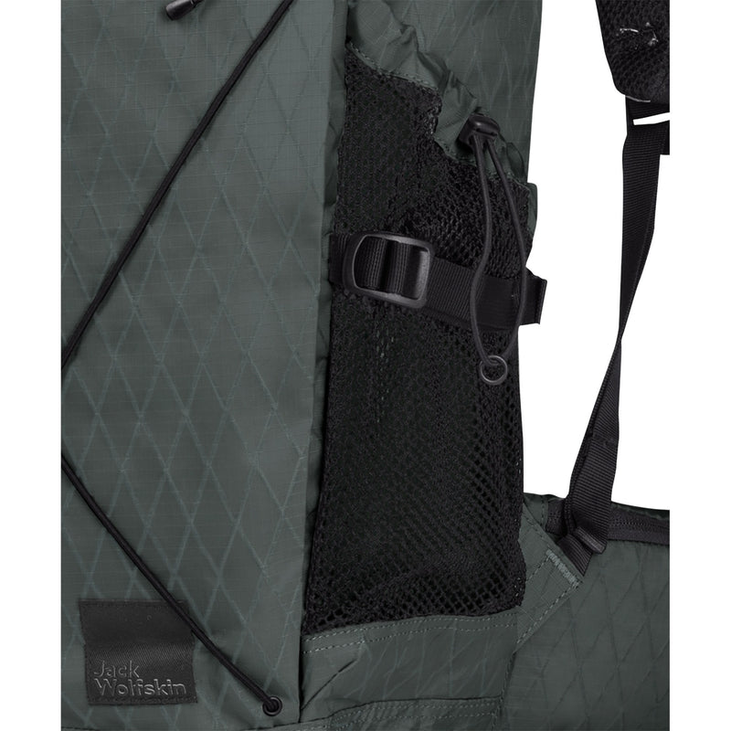 Load image into Gallery viewer, Jack wolfskin wandermood rolltop 30 rugzak (donkergroen, 30.0 liter)
