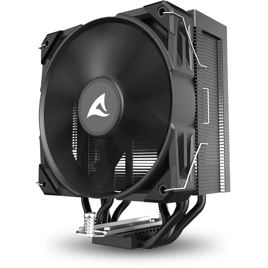Sharkoon a50 cpu-koeler (zwart, 4-pins pwm fan-connector)