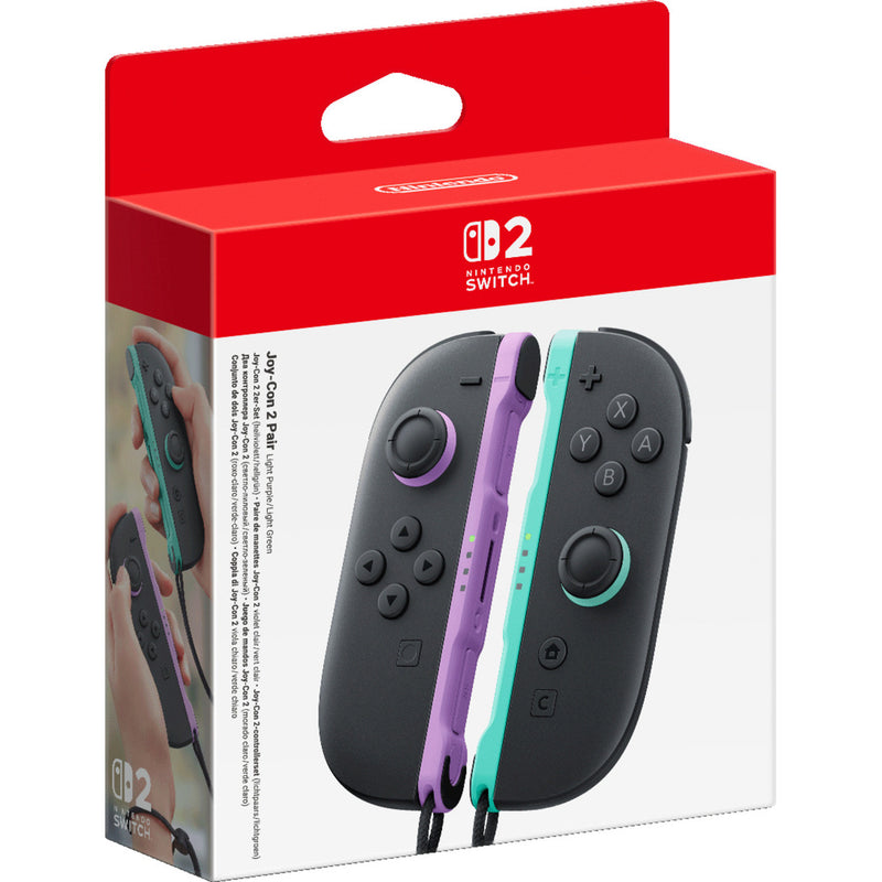 Load image into Gallery viewer, Nintendo joy-con 2 controllerset (lichtpaars lichtgroen)
