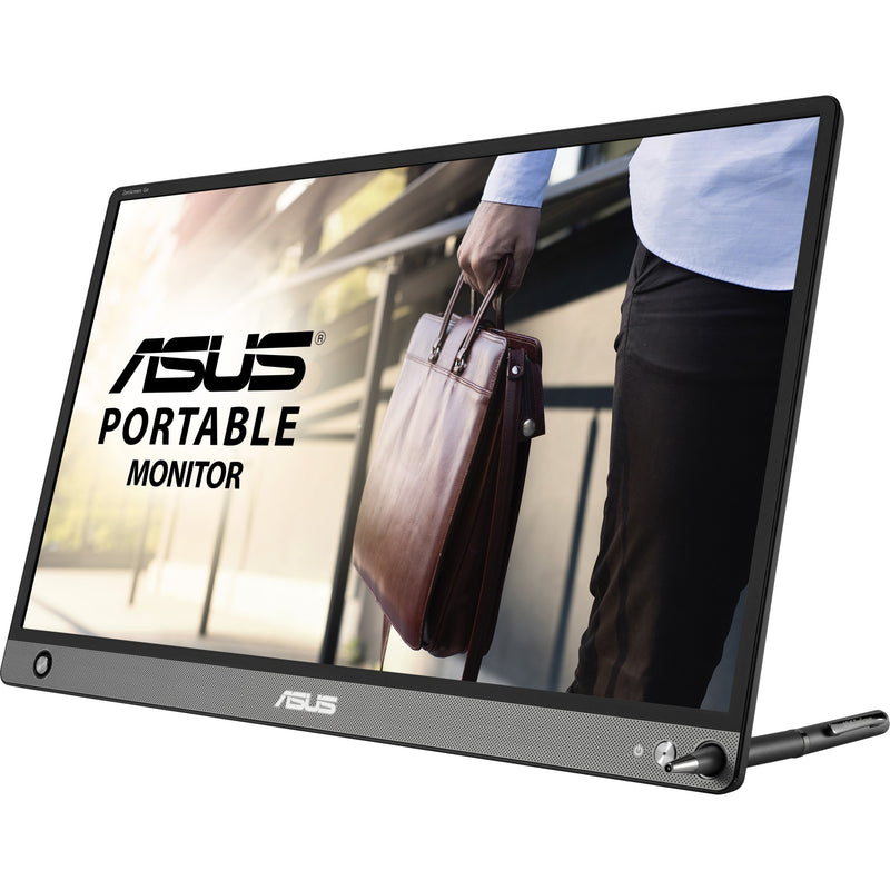 Load image into Gallery viewer, Asus zenscreen go mb16ahp 15.6 monitor (zwart, micro-hdmi, usb-c, micro-usb)
