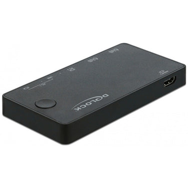 Delock hdmi usb-c kvm switch 4k 60 hz met usb 2.0 kvm-switch