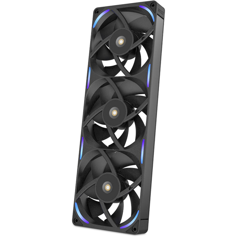 Load image into Gallery viewer, Nzxt f360x rgb case fans (zwart, 3 stuks, 360 x 120 x 30 mm, pwm)
