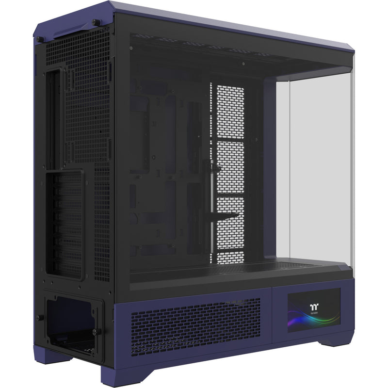 Load image into Gallery viewer, Thermaltake view 600 tg future dusk big tower behuizing (paars zwart | 2x usb-a | 1x usb-c | tempered glass)
