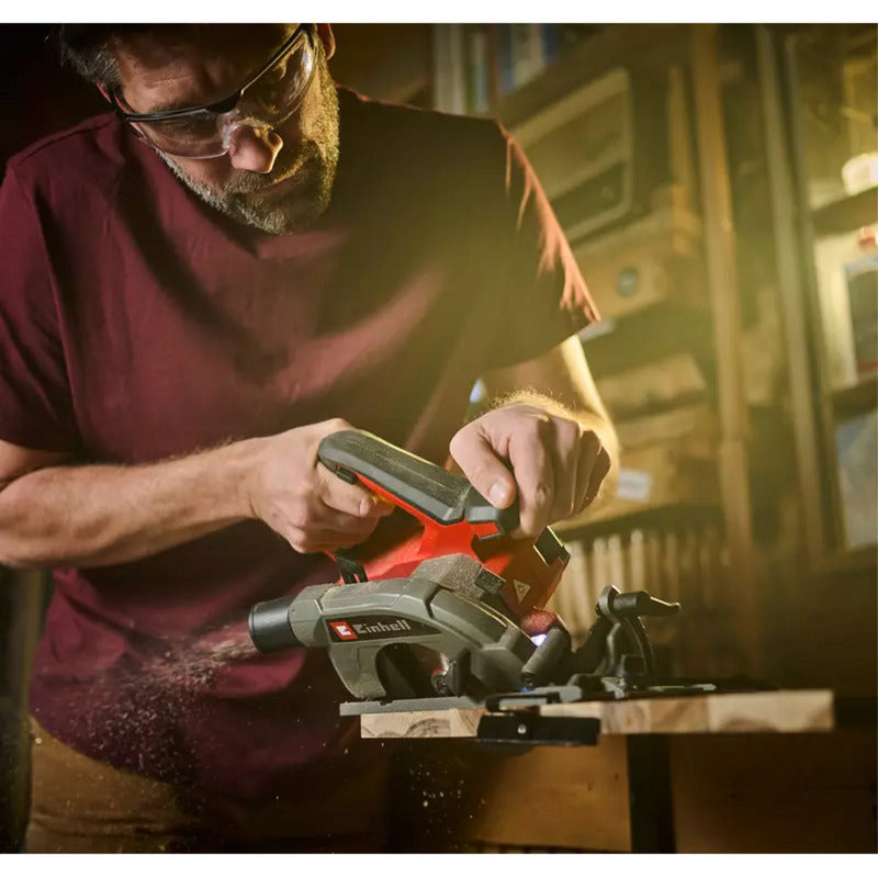 Load image into Gallery viewer, Einhell accucirkelzaag te-cs 18 150-2 li - solo handcirkelzaag (rood zwart, power x-change, accu en oplader niet inbegrepen)
