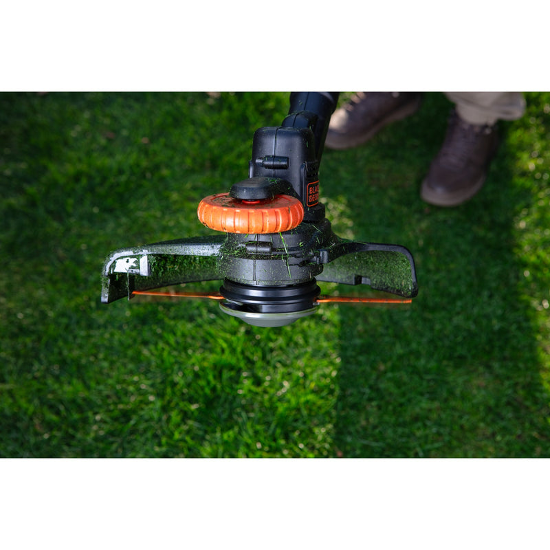 Load image into Gallery viewer, Black+decker 18v afs grastrimmer met accu (zwart oranje, 28 cm accu inbegrepen)
