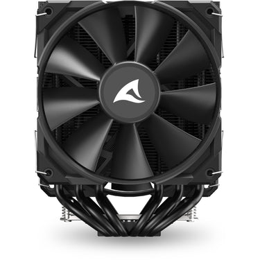 Sharkoon a60 cpu-koeler (zwart, 4-pins pwm fan-connector)