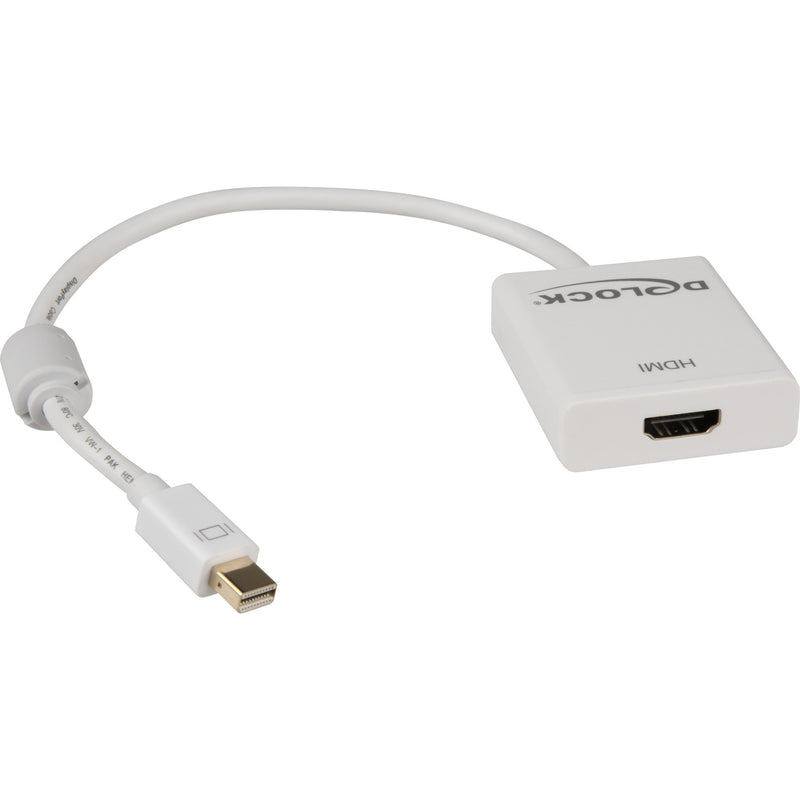 Load image into Gallery viewer, Delock mini displayport > hdmi adapter (wit, 0,2 meter, 4k)

