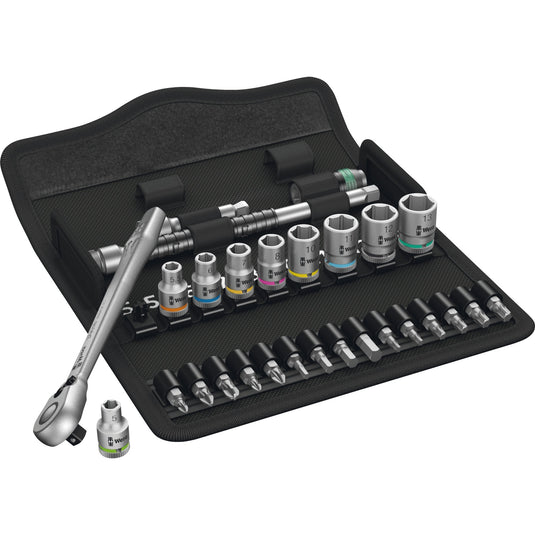 Wera 8100 sa 8 zyklop metal ratchet set (1 4 )