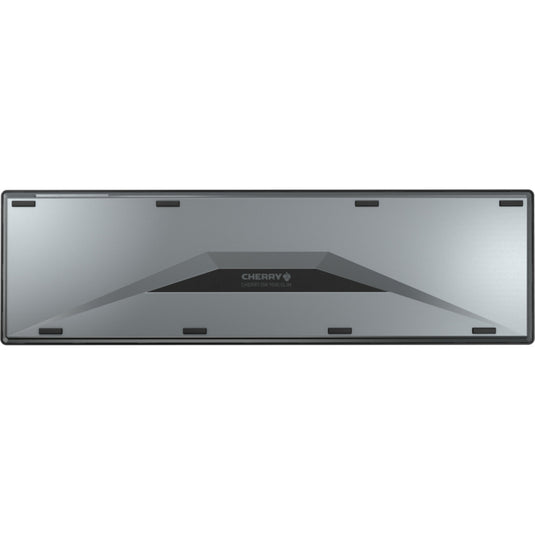 Cherry dw 9500 slim, desktopset (zwart zilver, eu lay-out (qwerty), scissor switches, 3.000 dpi, 2.4 ghz bluetooth 4.2)