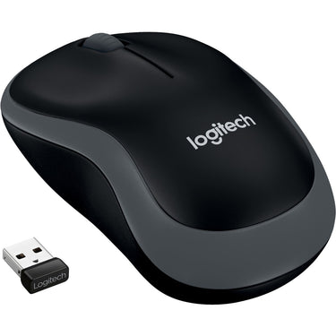 Logitech wireless mouse m185 (grijs, retail)